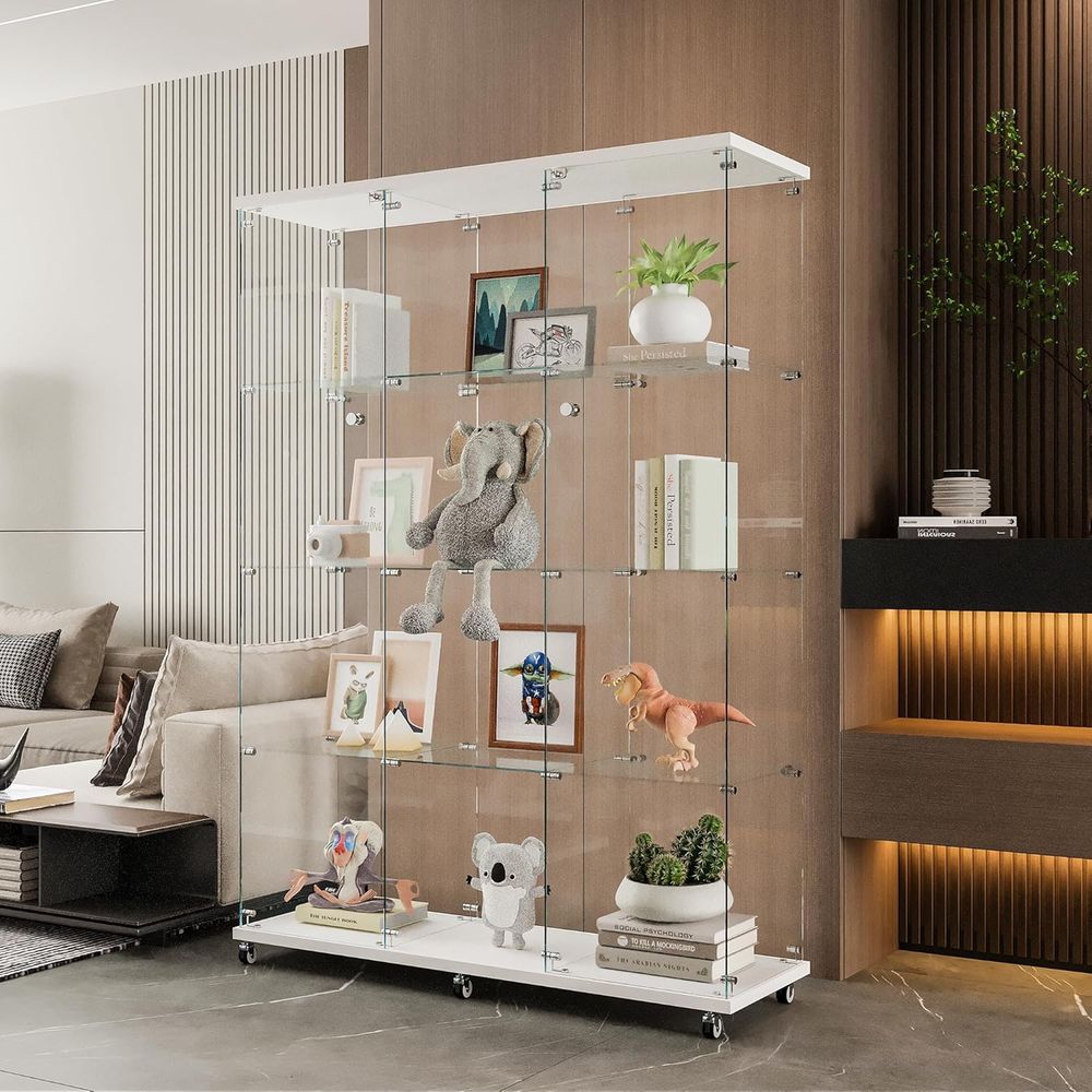 Home & Bathroom Building Products Pte Ltd Reviews - Extra Large Glass Display Cabinet, Ideal