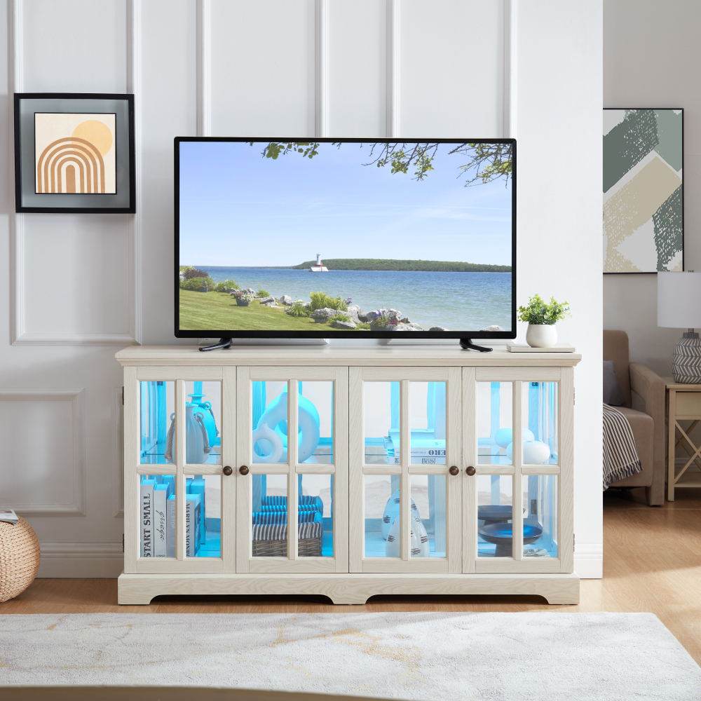 Home & Bathroom Building Products Pte Ltd Reviews - LED Curio Display Cabinet Vintage Showcase