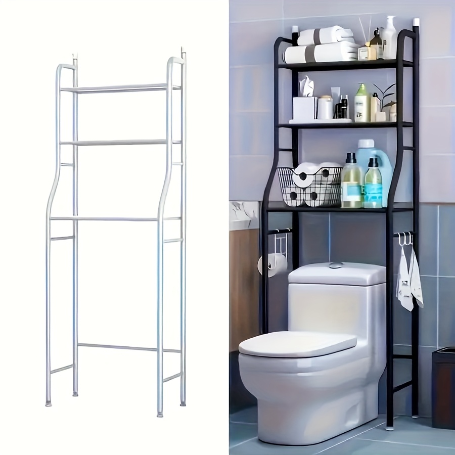 Home Design Bathroom - usOver-The-Toilet Storage Rack - 3-Tier Storage