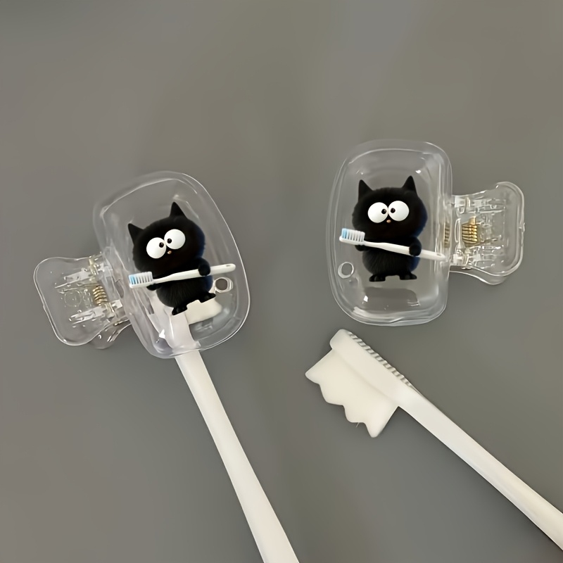 2Pcs Kitten Rose Toothbrush Co - Home Bathroom Supplies recension och pris