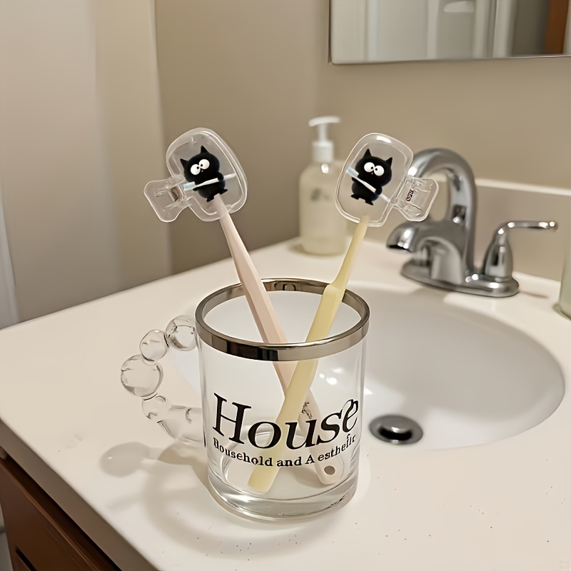 2Pcs Kitten Rose Toothbrush Co - Home Bathroom Supplies recension och pris
