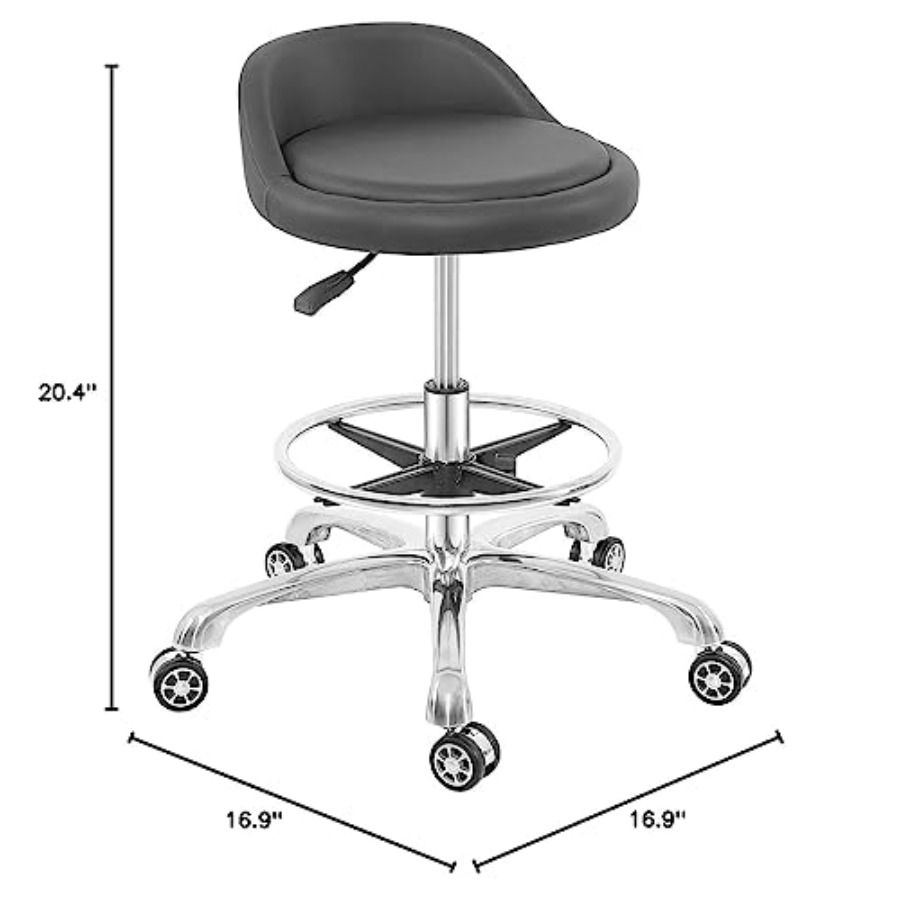 Rolling Stool Adjustable Draft - Home & Bathroom Building Products Pte Ltd Reviews recension och pris