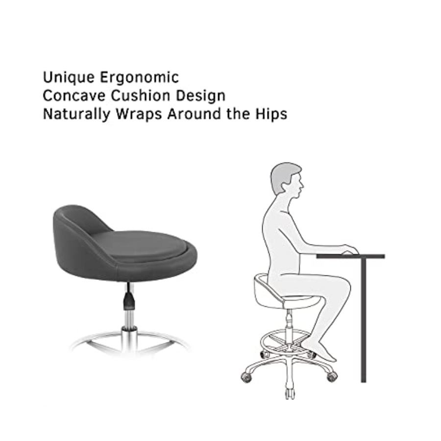 Rolling Stool Adjustable Draft - Home & Bathroom Building Products Pte Ltd Reviews recension och pris