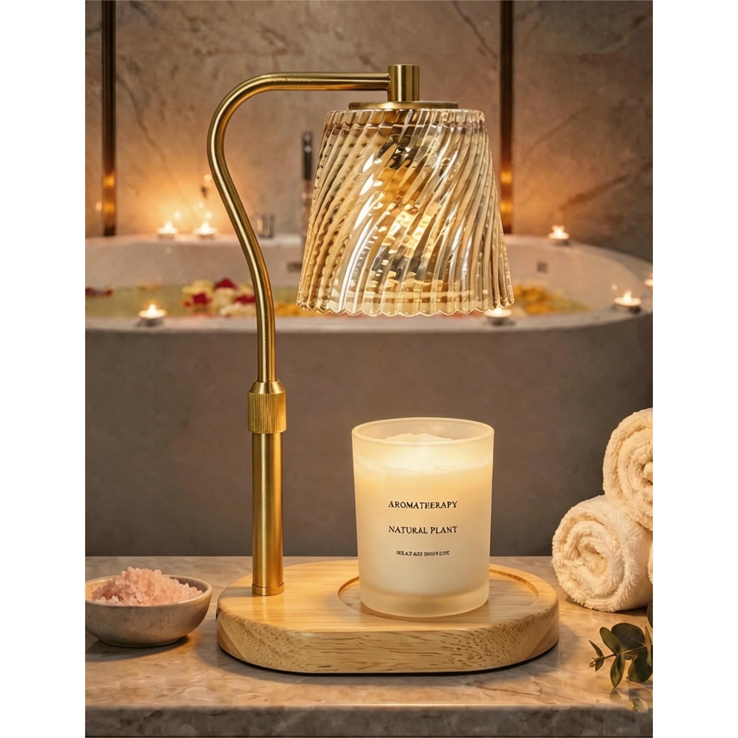 Candle Warmer Lamp for Bathroo - Home Bathroom Decor recension och pris
