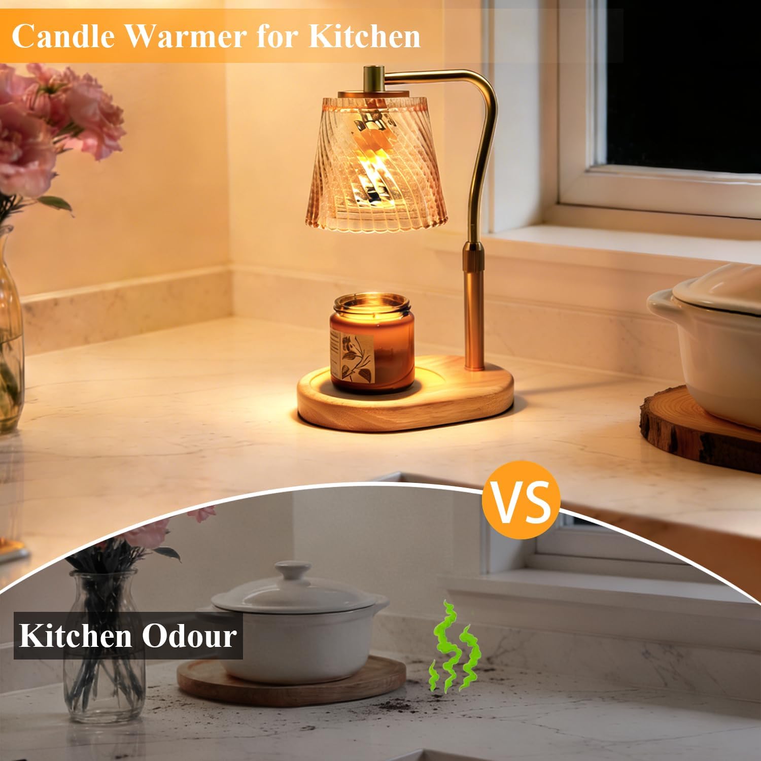 Candle Warmer Lamp for Bathroo - Home Bathroom Decor recension och pris