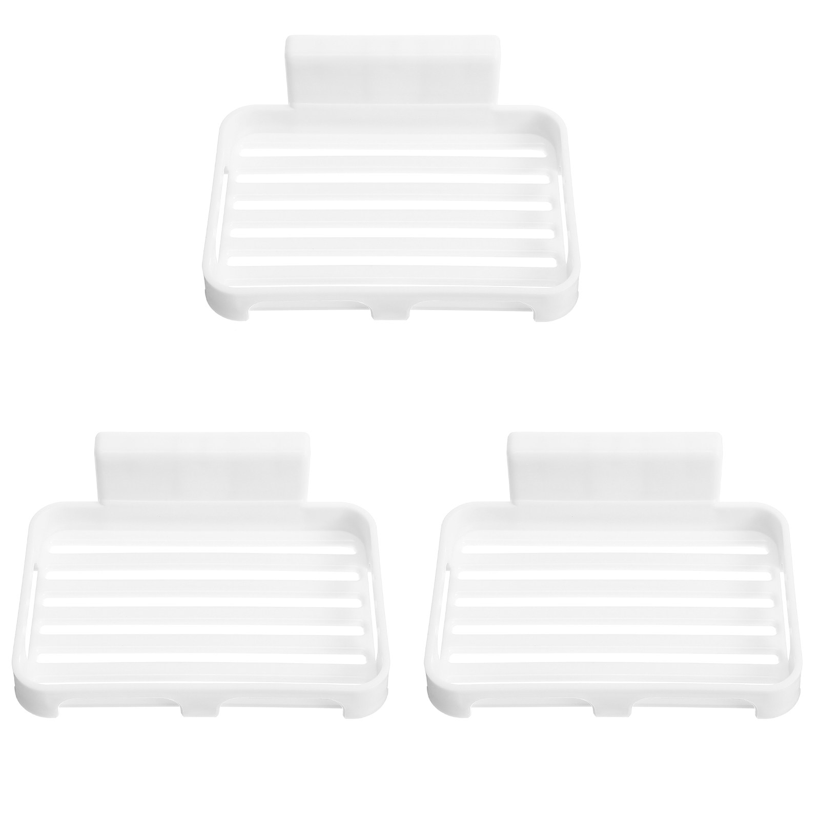 3Pcs Soap Rack Storage Tray Pu - Home Bathroom Organizer recension och pris