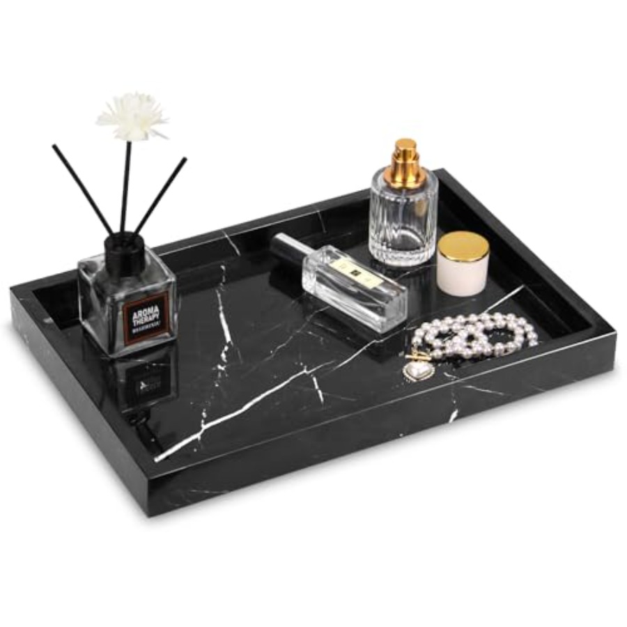 Marble Bathroom Vanity Tray, N - Home Bathroom Decor recension och pris