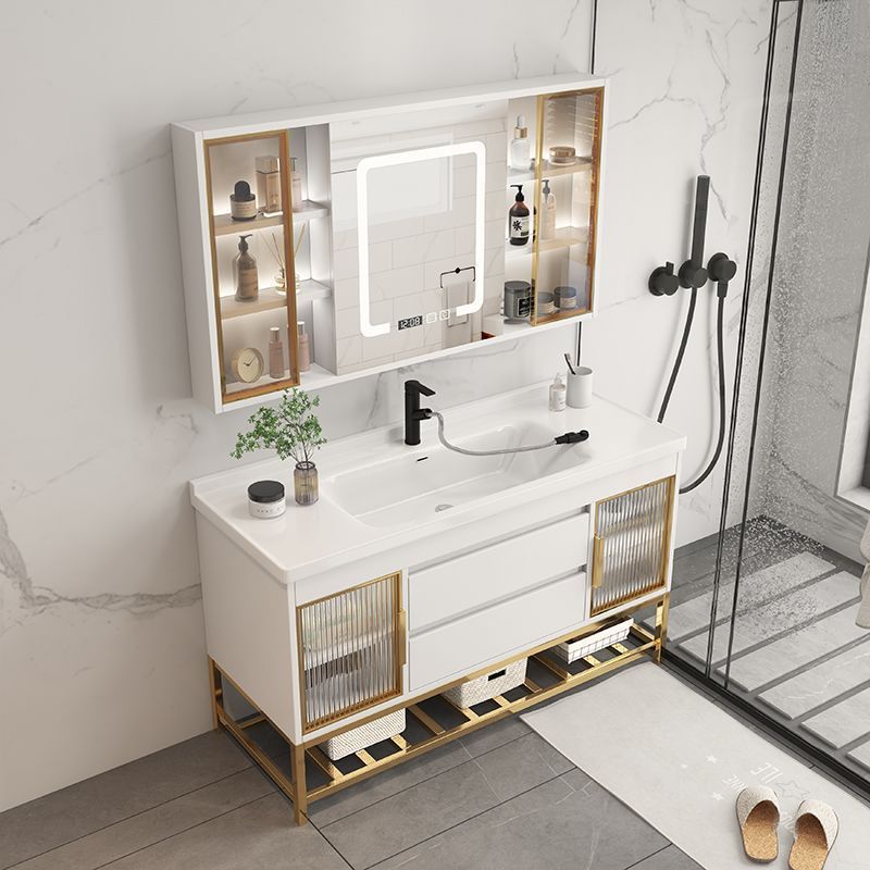 Bathroom Vanity Cabinets With  - Home Bathroom Organizer recension och pris