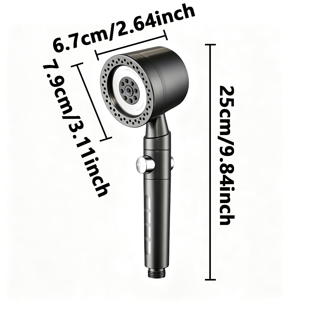High-Pressure Handheld Shower  - Home One Bathroom recension och pris