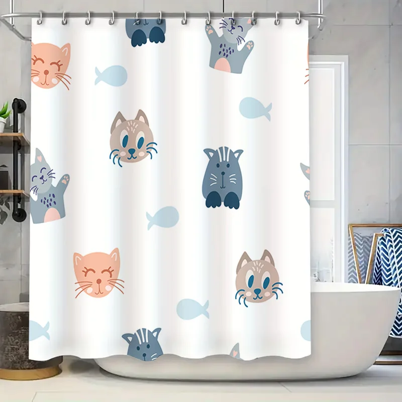 Adorable Cartoon Cat Fish Show - Adorable Home Bathroom Ideas recension och pris
