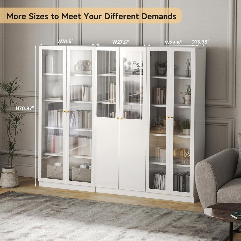 70.87 Tall Metal Bookshelf, 5- - Home & Bathroom Building Products Pte Ltd Reviews recension och pris