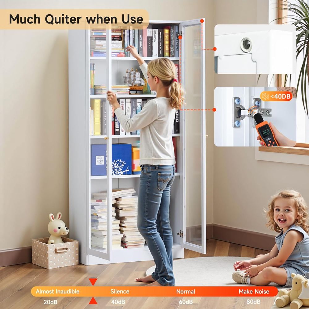 70.87 Tall Metal Bookshelf, 5- - Home & Bathroom Building Products Pte Ltd Reviews recension och pris