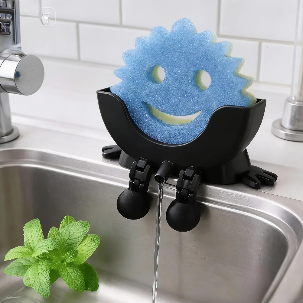 Drainable Soap & Sponge Holder - Home Bathroom Organizer recension och pris