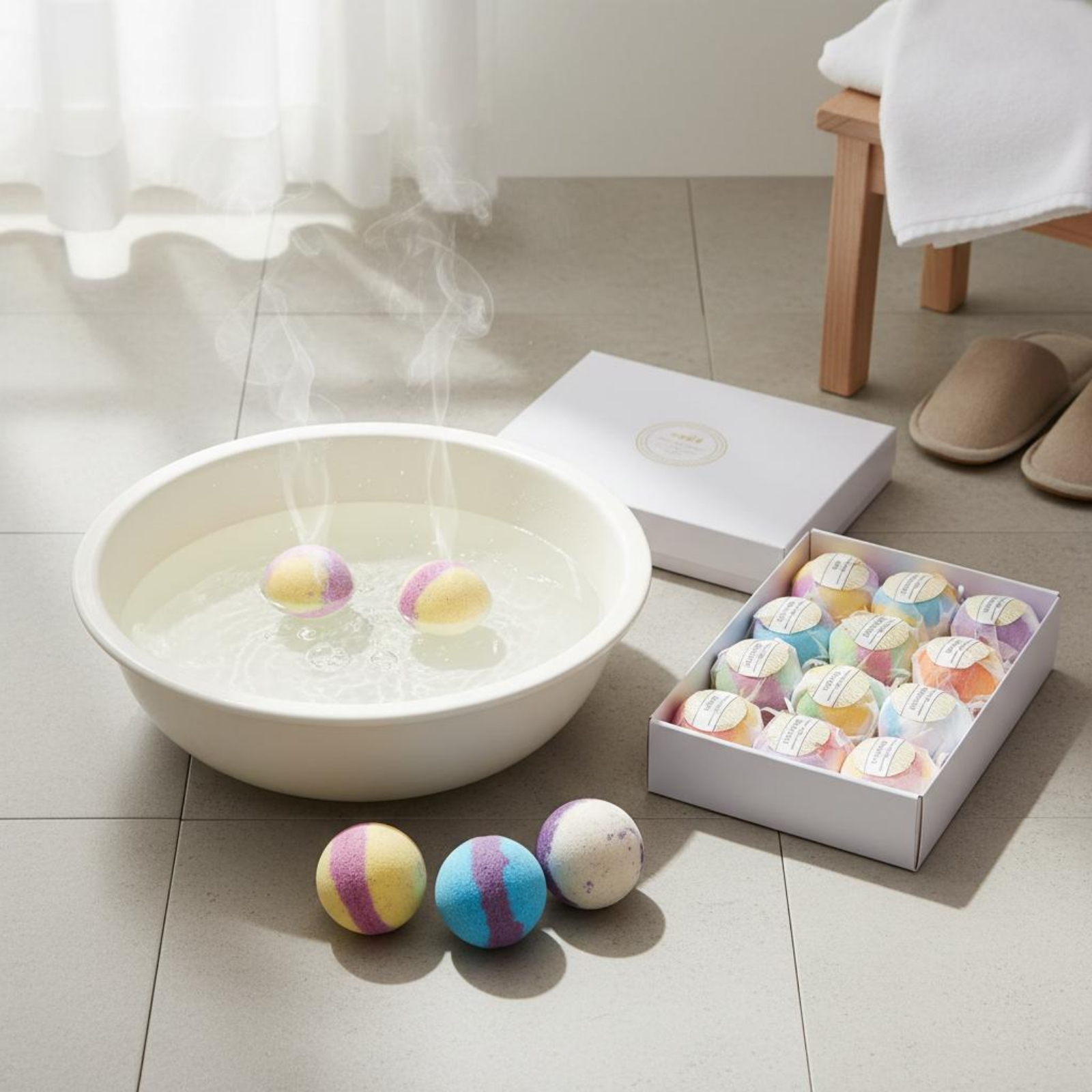 Bath Fizzy Foam Bath Orb Gift  - Home One Bathroom recension och pris
