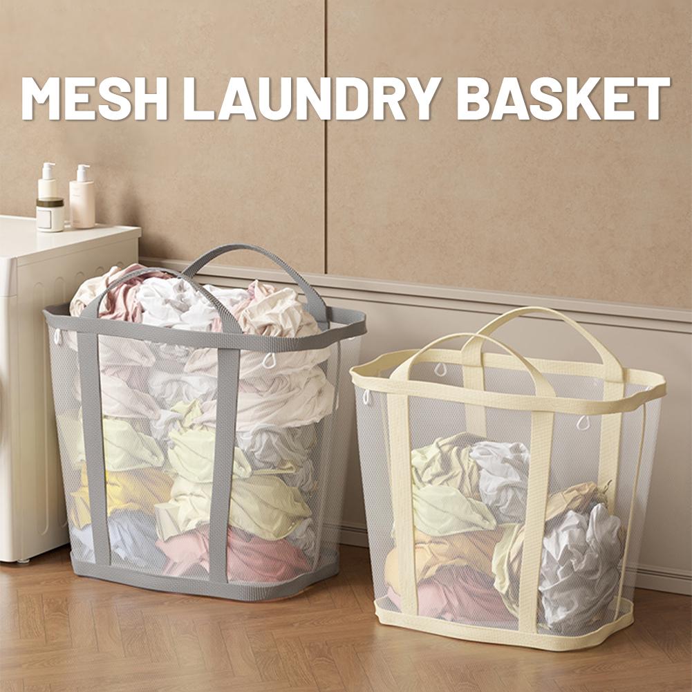 Large Capacity Mesh Dirty Clot - Home Bathroom Organizer recension och pris
