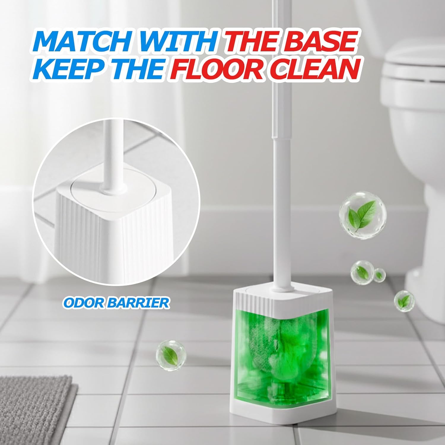 2Pack Toilet Bowl Brush and Ho - Home Bathroom Supplies recension och pris