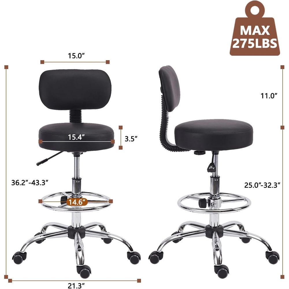 Adjustable Swivel Bar Stool wi - Home & Bathroom Building Products Pte Ltd Reviews recension och pris