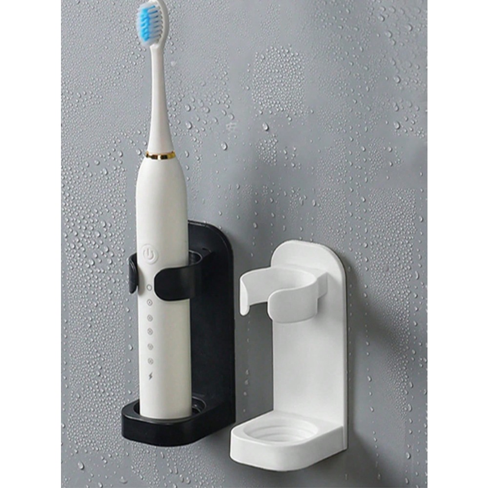 1pc No Drill Electric Toothbru - Home Essentials Bathroom Organizer recension och pris