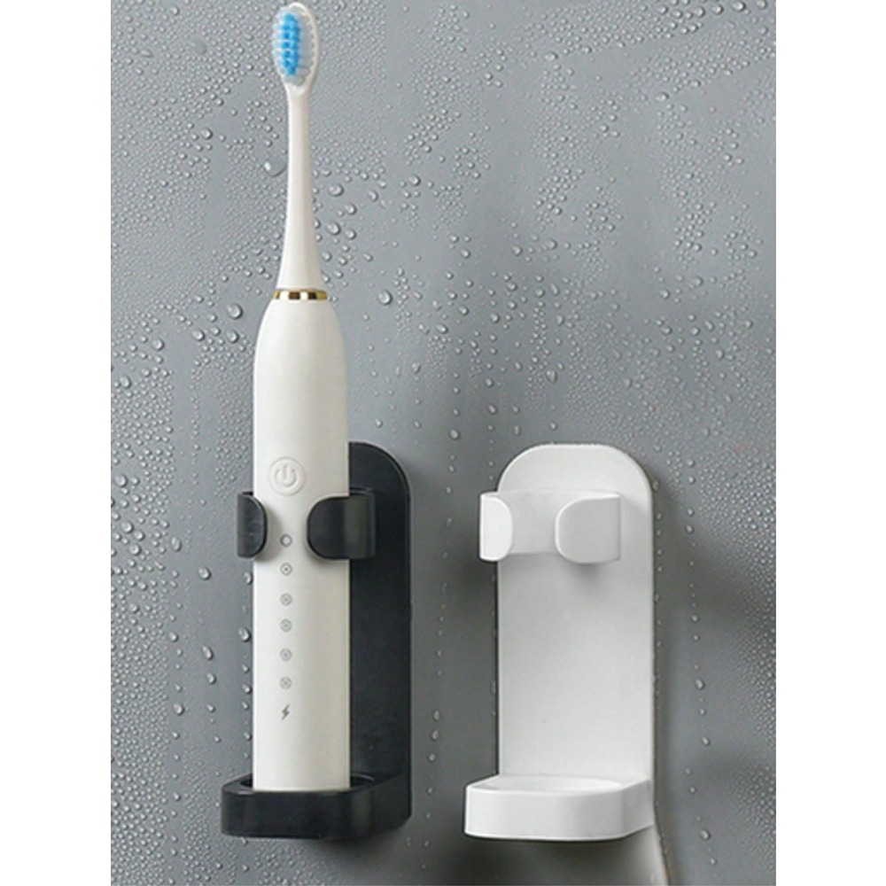 1pc No Drill Electric Toothbru - Home Essentials Bathroom Organizer recension och pris