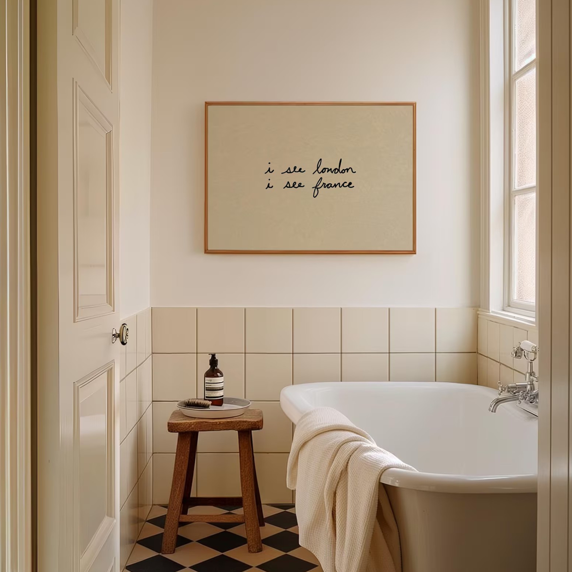 Simple Trendy Bathroom I See L - Home Bathroom Decor recension och pris