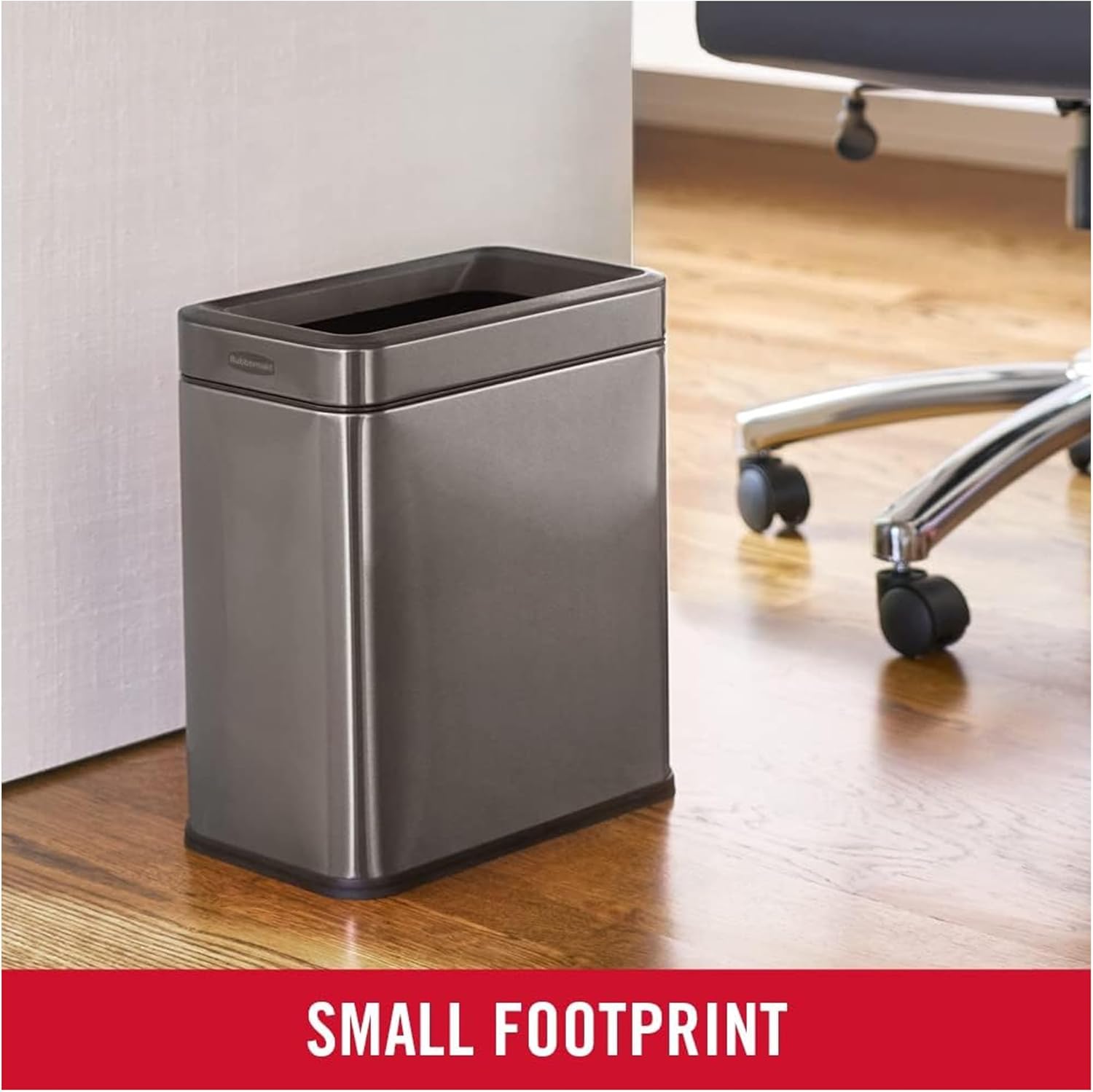 2.6-Gallon Slim Stainless Stee - Home Design Bathroom recension och pris