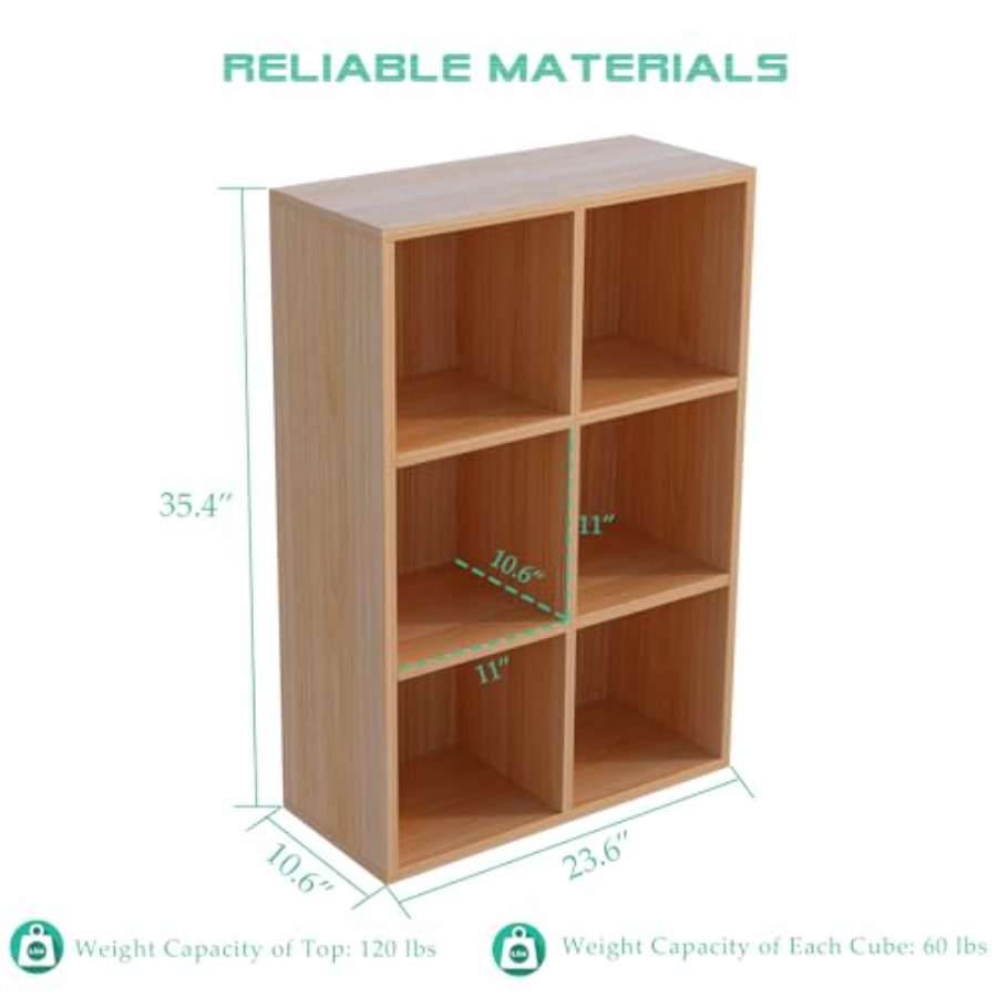 6-Cube Storage Shelf Bookcase  - Home & Bathroom Building Products Pte Ltd Reviews recension och pris