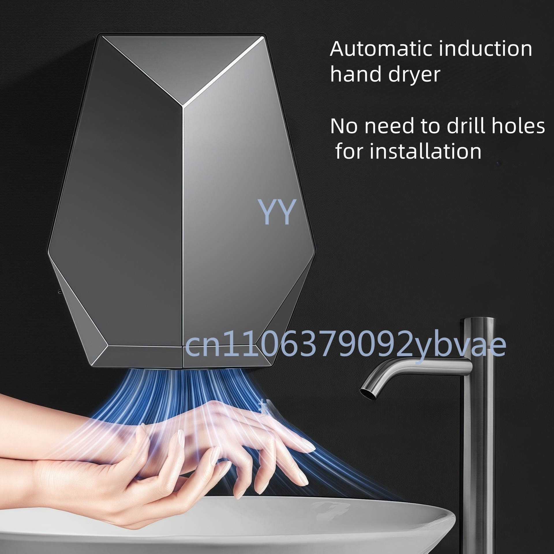 Intelligent Automatic Inductio - Home Bathroom Hand Dryer recension och pris