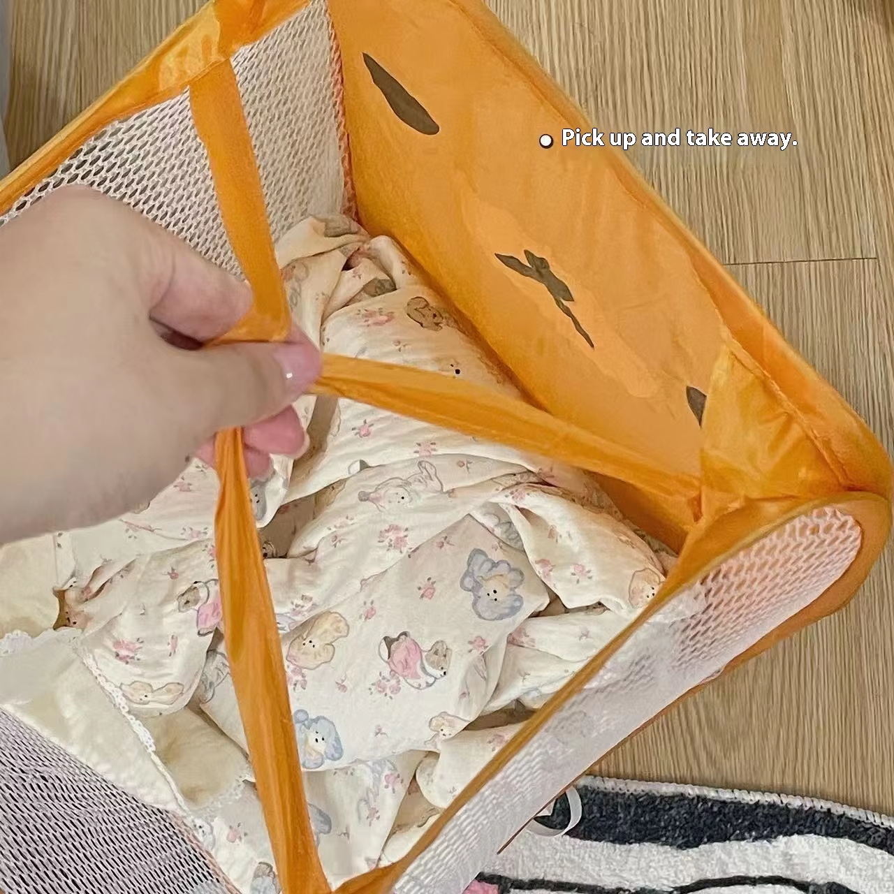Hot Rilakkuma Mesh Folding Lar - Japan Bathroom.Home recension och pris