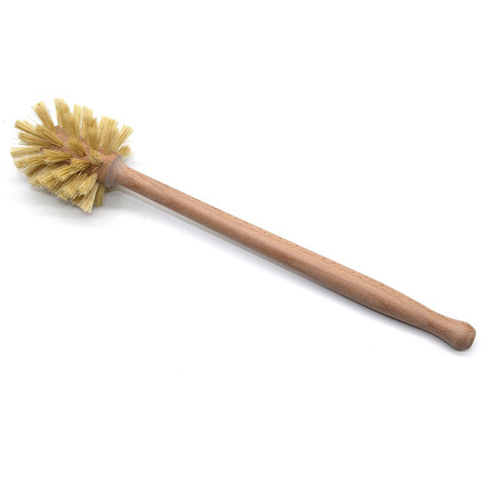 1PC Wooden Toilet Brush Long H - Home Bathroom Supplies recension och pris
