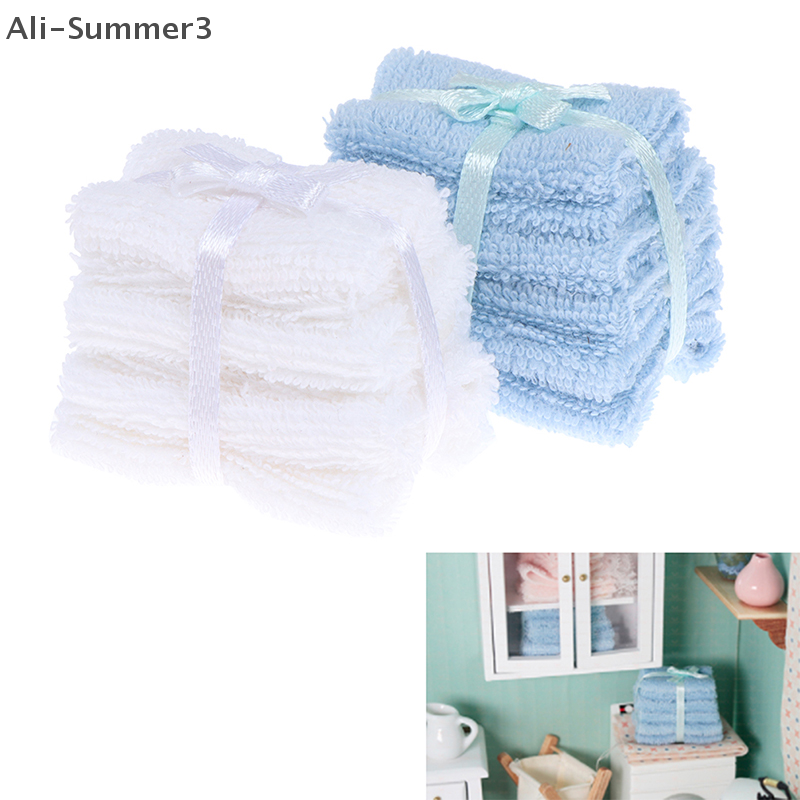 1:12 Dollhouse Miniature Towel - Home Bathroom Supplies recension och pris