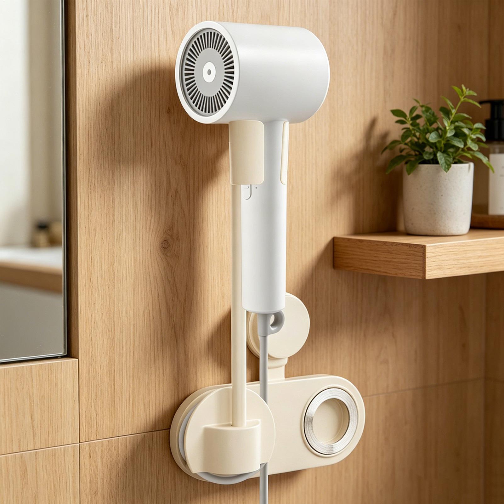 Hair Dryer Wall Holder Suction - Home Bathroom Hand Dryer recension och pris