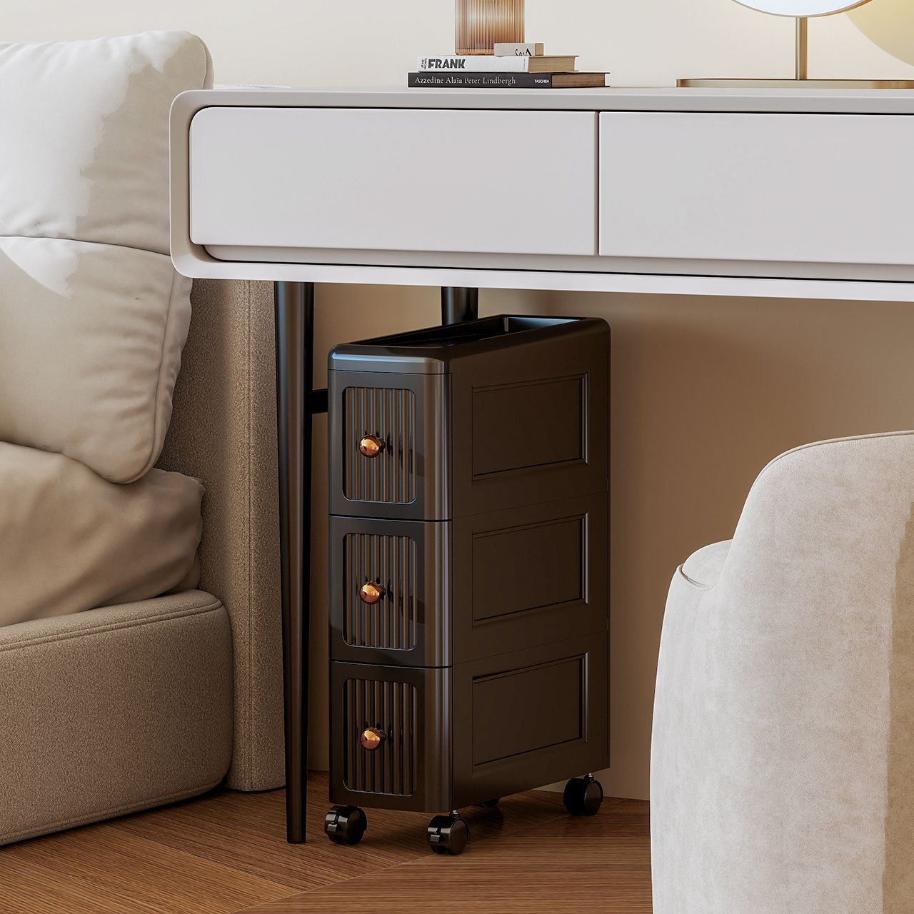 15CM Narrow Gap Drawer Storage - Home Bathroom Organizer recension och pris