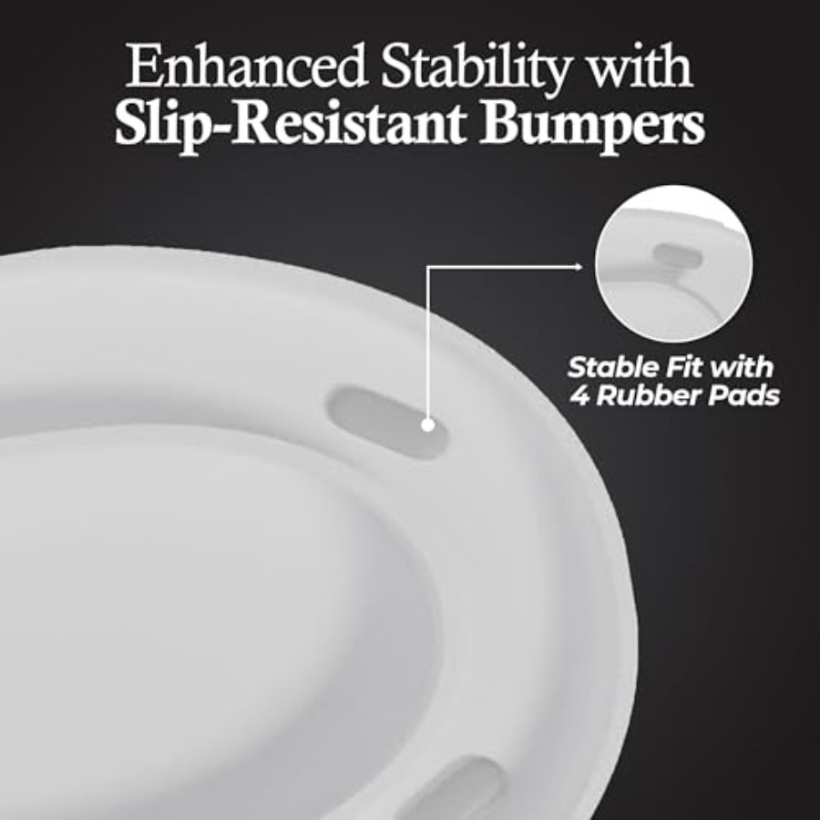 SafeBuns soft close round toil - Home Design Bathroom recension och pris