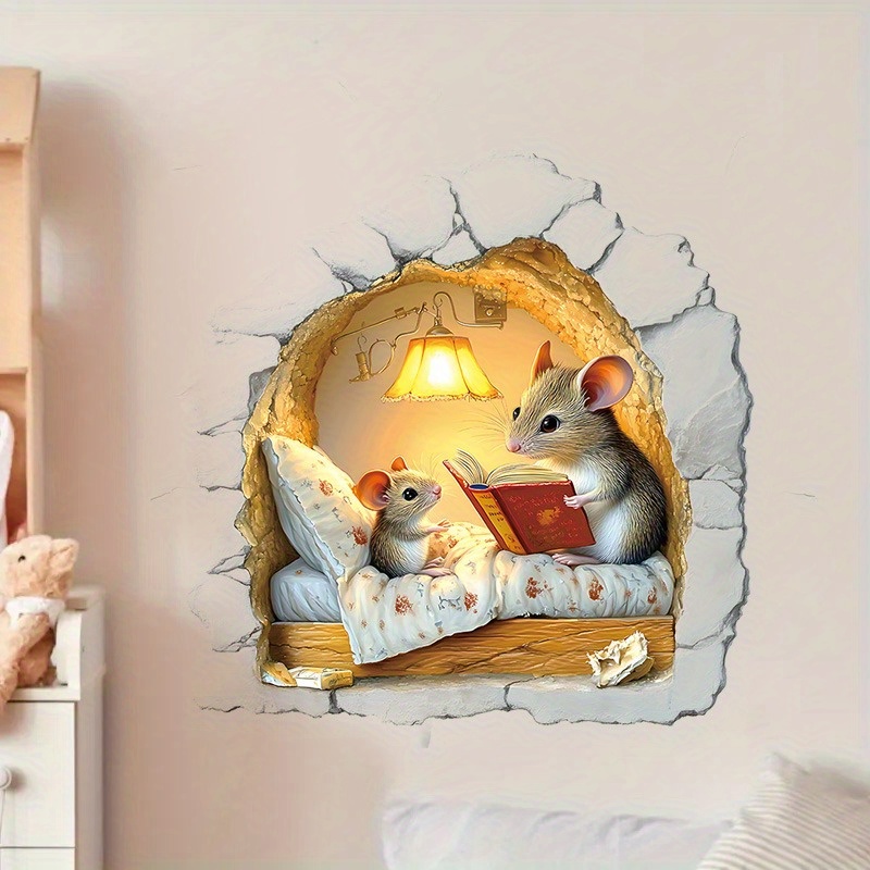 One mouse storytelling wall st - Home One Bathroom recension och pris