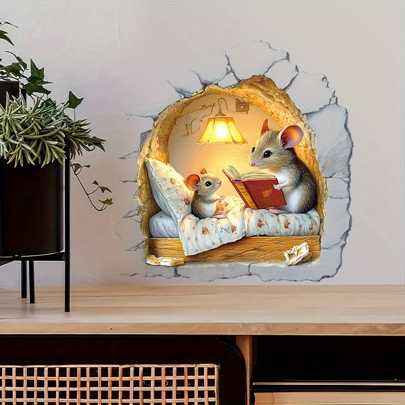 One mouse storytelling wall st - Home One Bathroom recension och pris