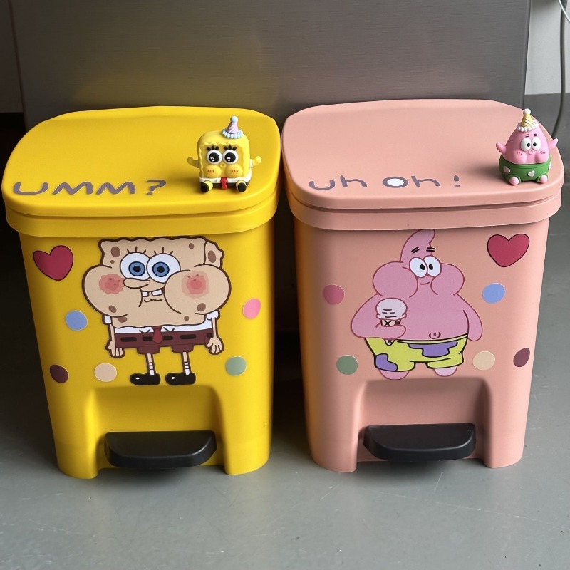 Cute Patrick Star Pedal Trash  - Japan Bathroom.Home recension och pris