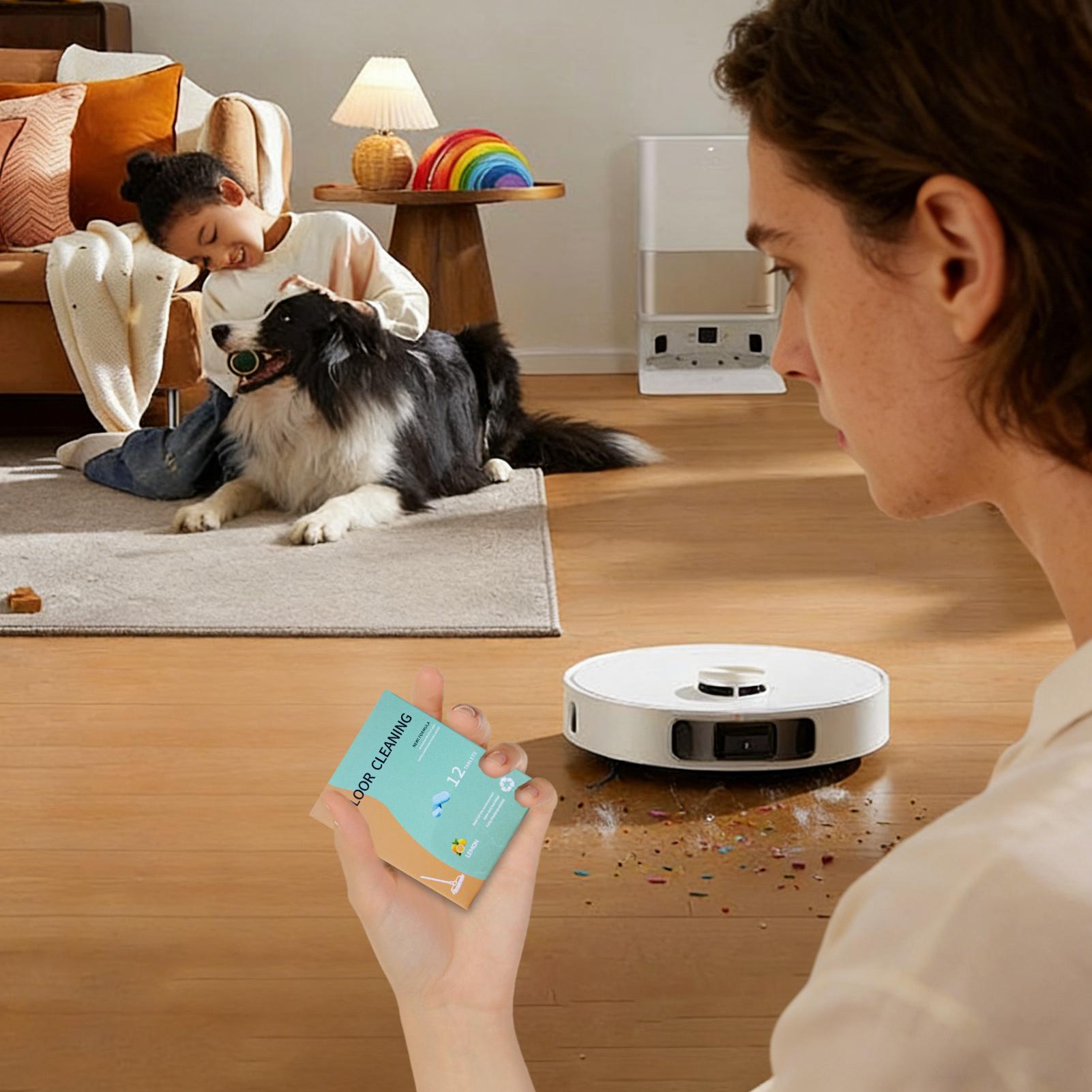 Floor Cleaning Tablets for flo - Home Bathroom Cleaning Robot recension och pris