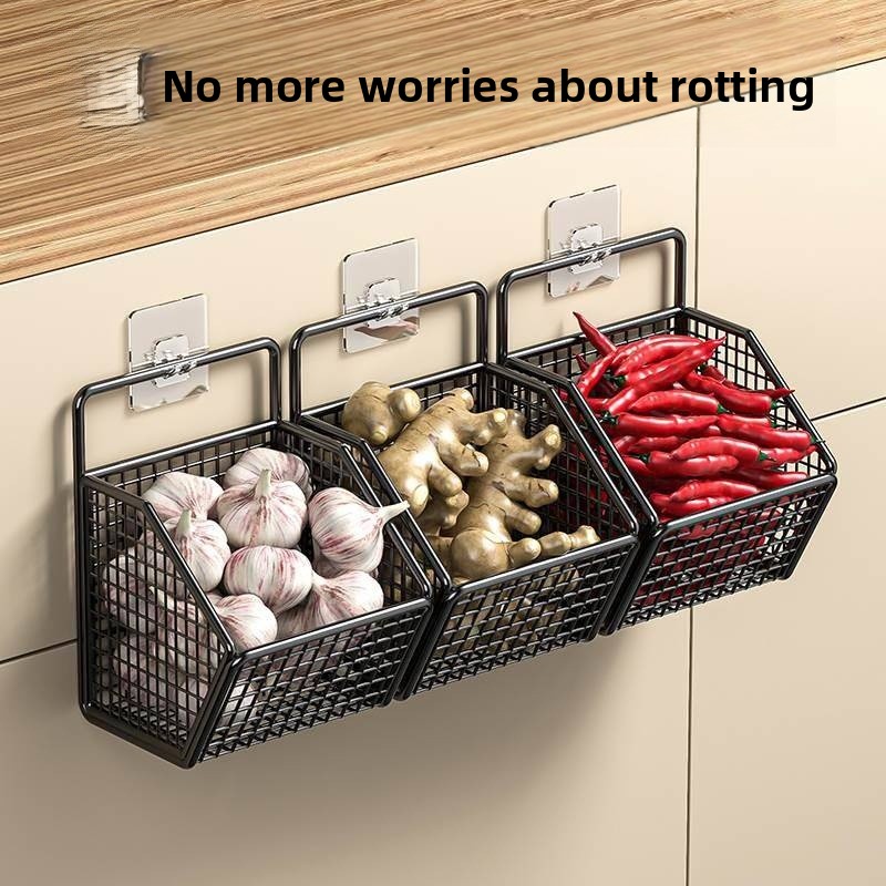 Wall-Mounted Kitchen Storage B - Home Essentials Bathroom Organizer recension och pris