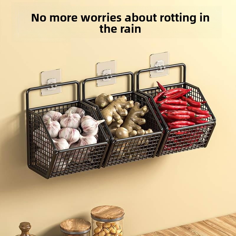 Wall-Mounted Kitchen Storage B - Home Essentials Bathroom Organizer recension och pris