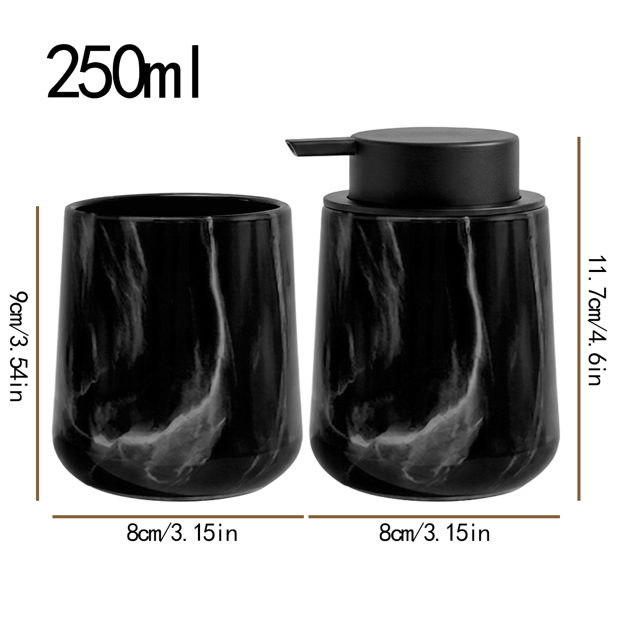 Elegant Hand Soap Dispenser an - Home Essentials Bathroom Organizer recension och pris