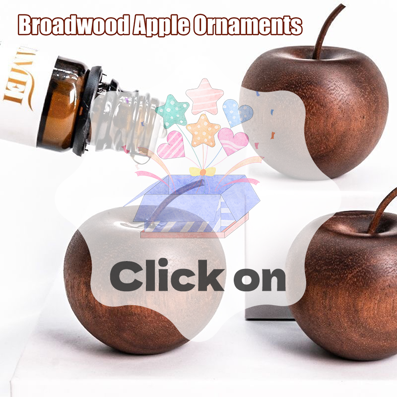 1PCS Of Wooden Apple Shaped Es - Home Bathroom Decor recension och pris