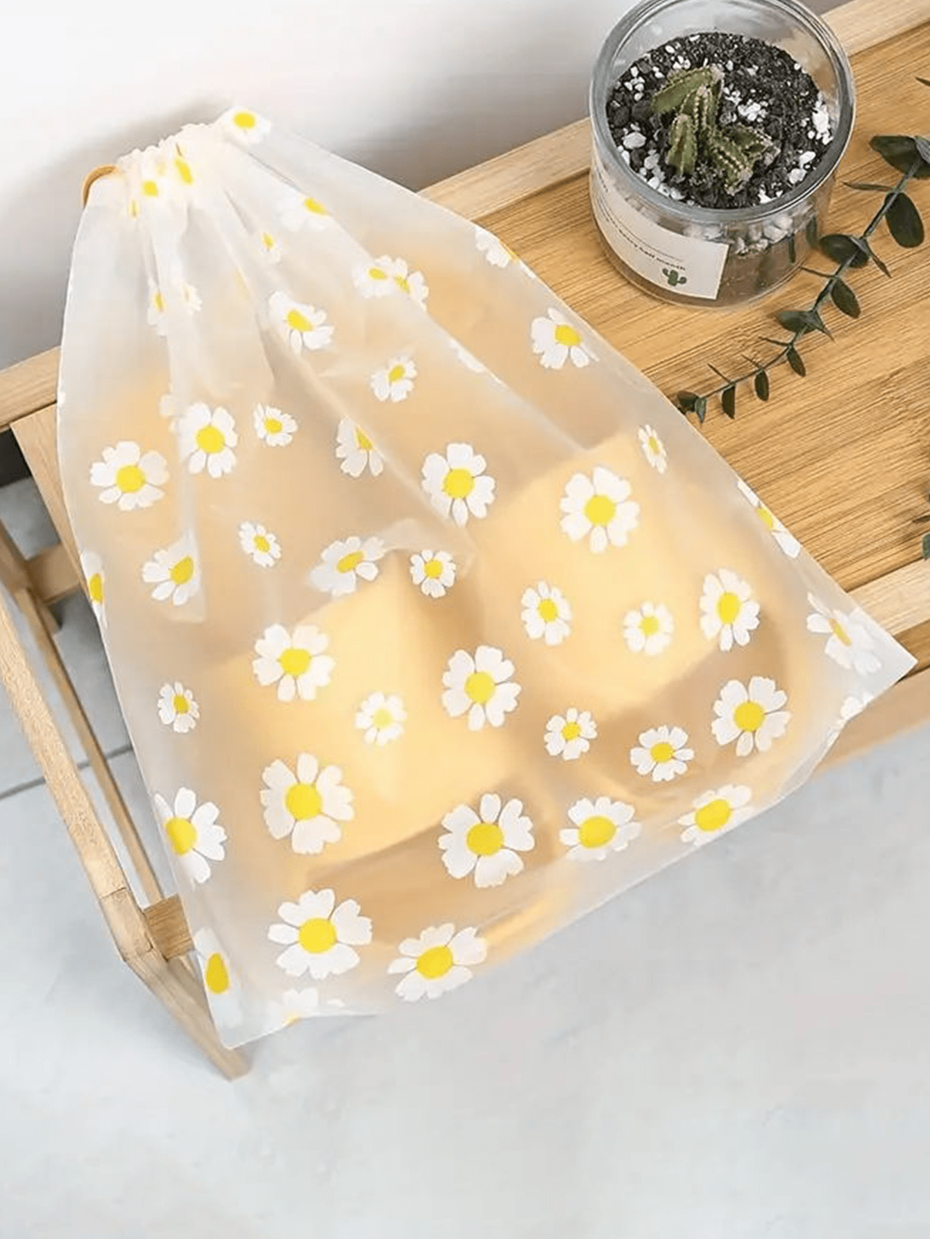 2pcs Portable Drawstring Mesh  - Home Essentials Bathroom Organizer recension och pris