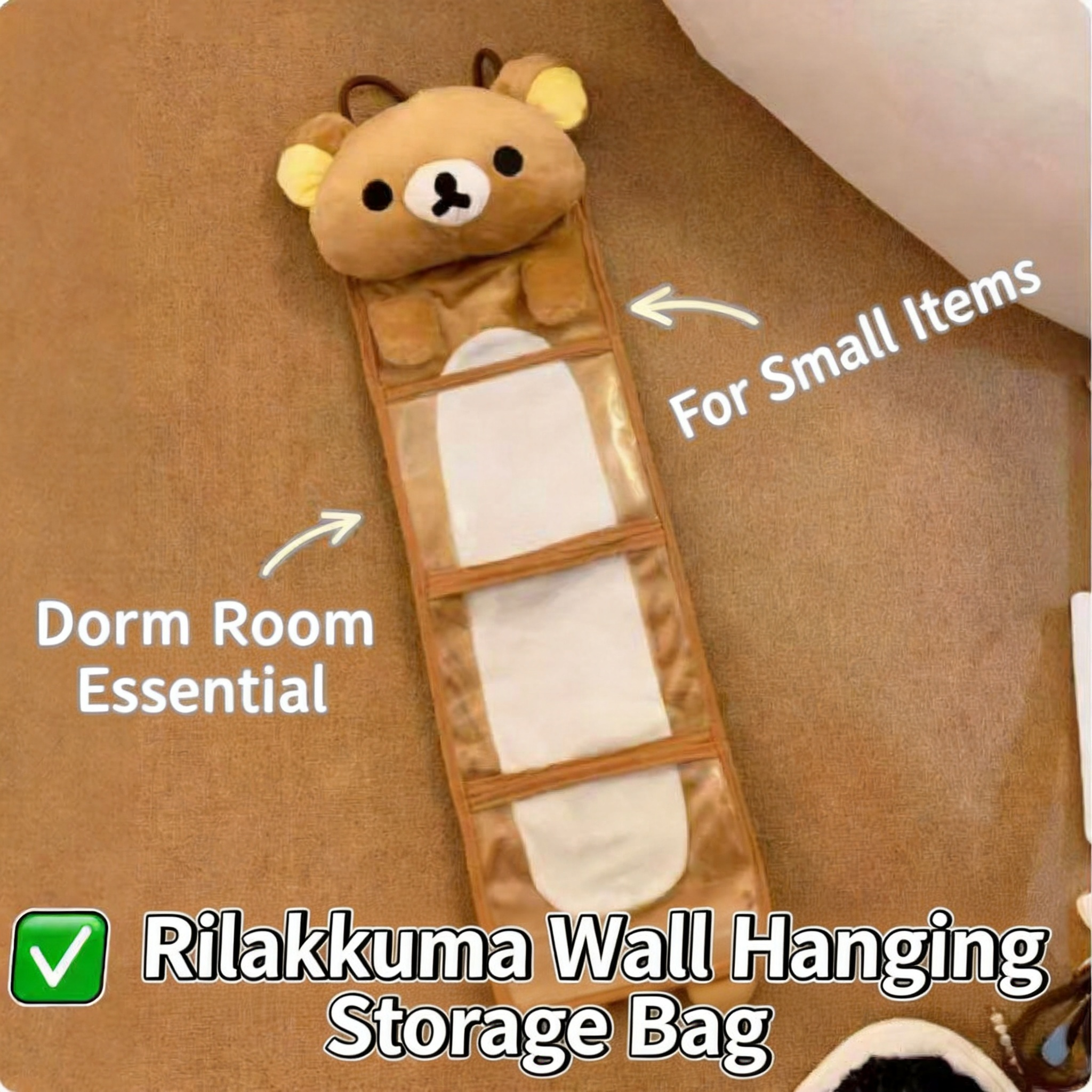 Cute Rilakkuma Japanese Cartoo - Home Bathroom Organizer recension och pris
