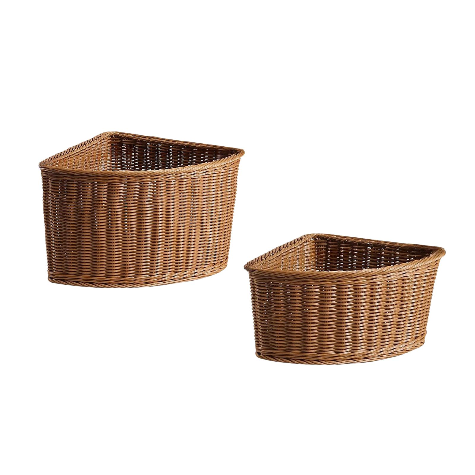 Decorative Plastic Storage Bas - Home Essentials Bathroom Organizer recension och pris