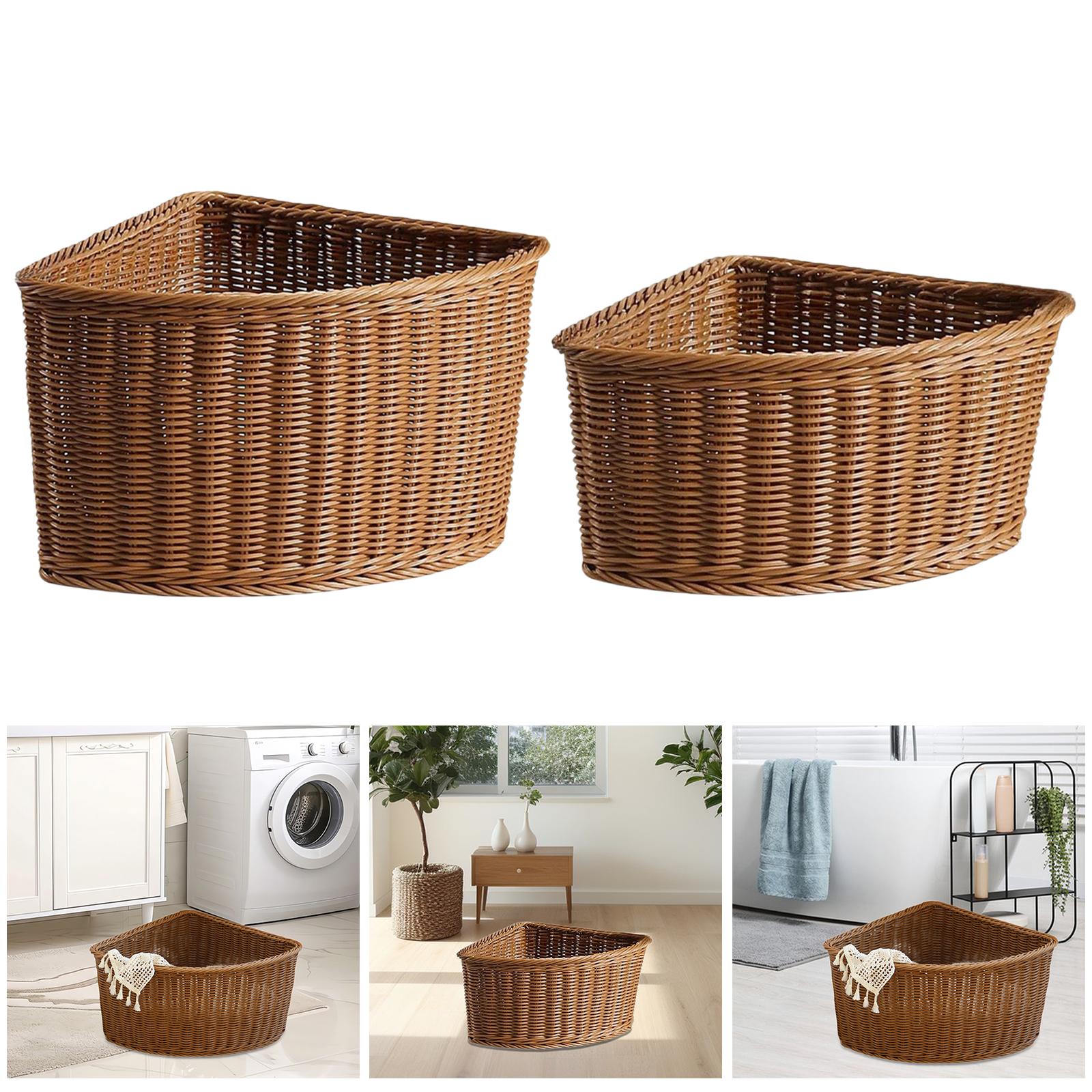 Decorative Plastic Storage Bas - Home Essentials Bathroom Organizer recension och pris
