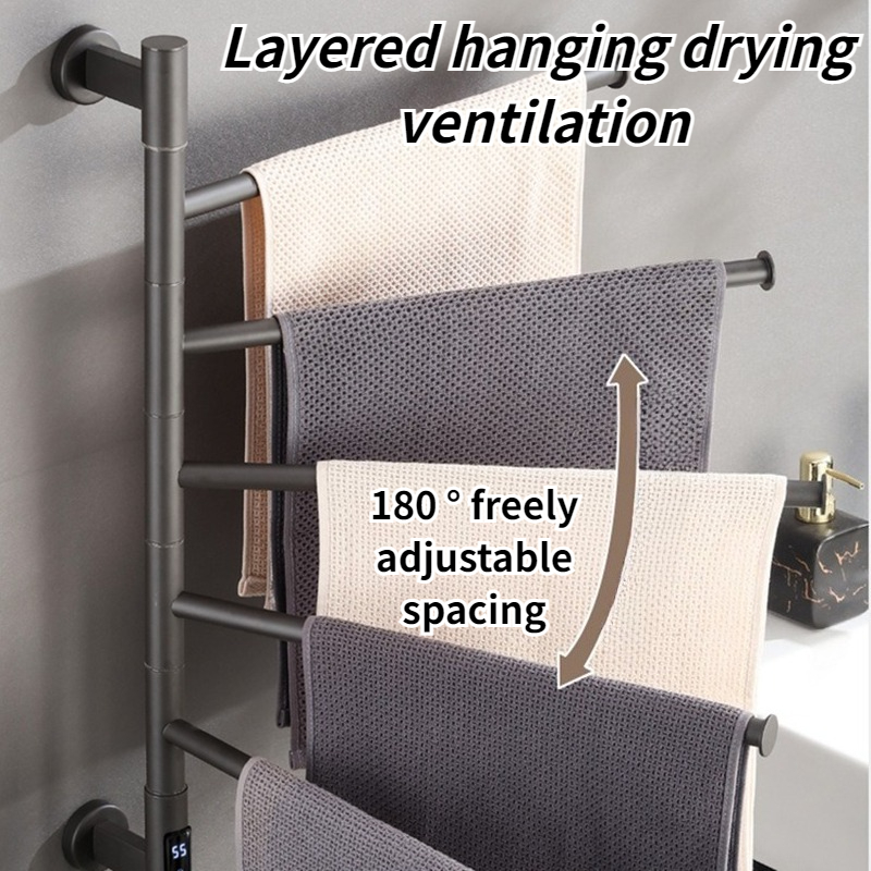 Electric Heated Towel Rail Rot - Home Bathroom Supplies recension och pris