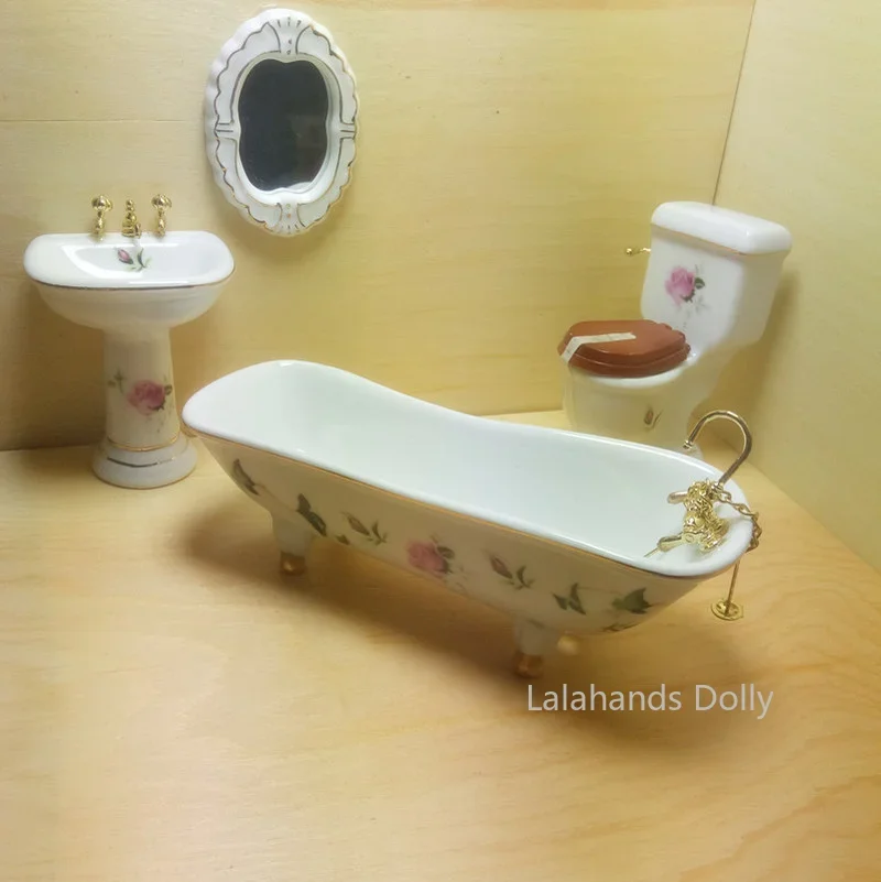 4pcs/set Dollhouse Mini Creati - Home Bathroom Supplies recension och pris