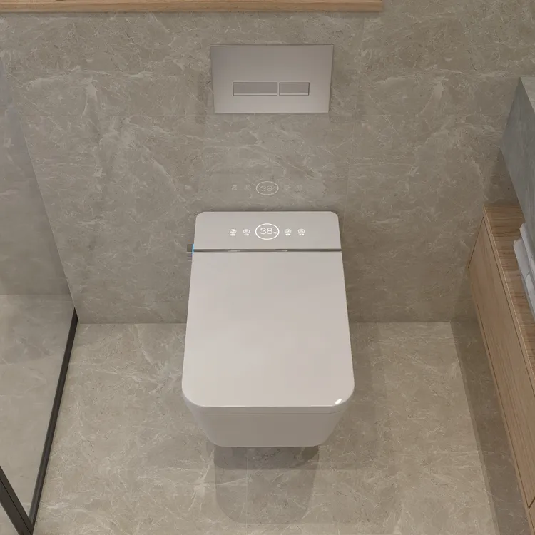 Wall Hung Smart Toilet App Con - Home Bathroom Ware recension och pris